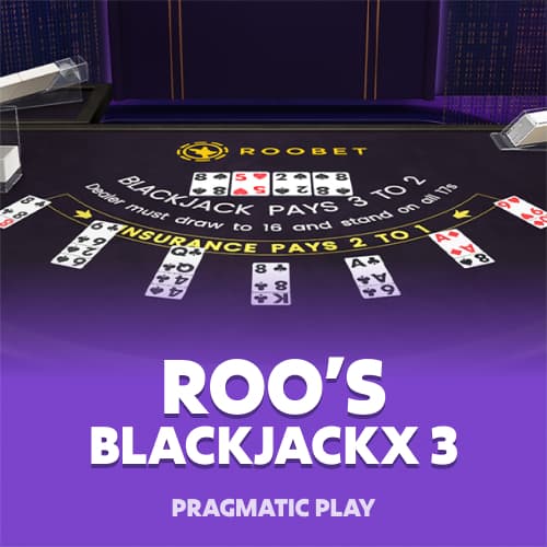 Roobet BlackjackX 3