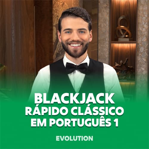 Blackjack Rápido Clássico em Português 1