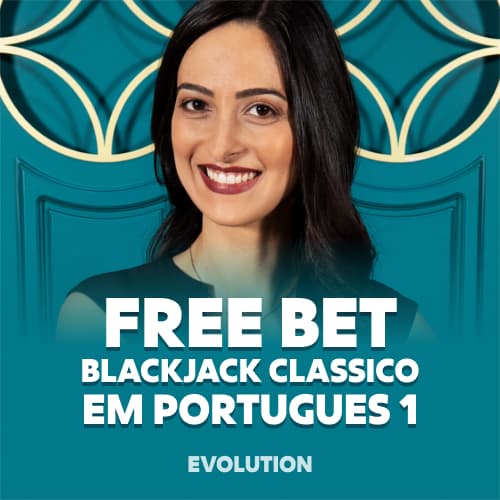 Free Bet Blackjack Clássico em Português 1