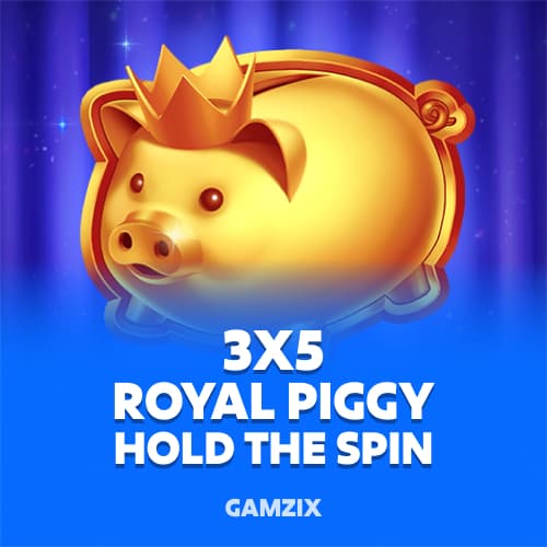 3x5 Royal Piggy: Hold The Spin