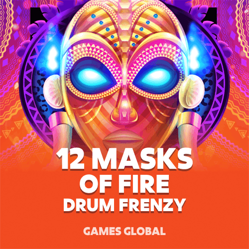 12 Masks of Fire Drum Frenzy