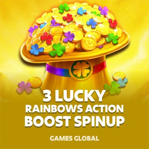 3 Lucky Rainbows Action Boost SpinUP