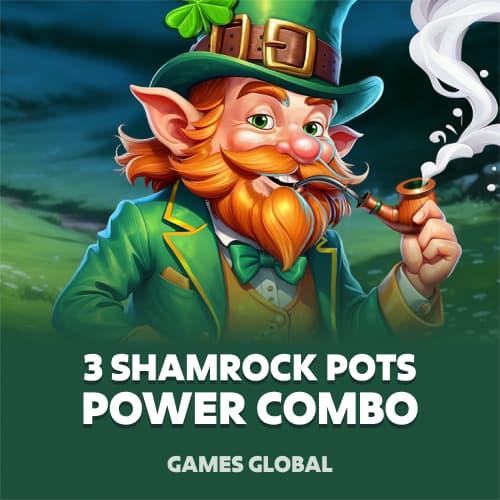 3 Shamrock Pots: POWER COMBO
