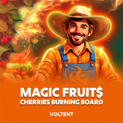 Magic Fruit$: Cherries Burning Board