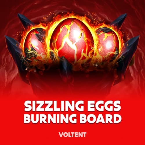 Sizzling Eggs Burning Board